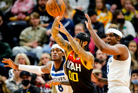Timberwolves Jazz Basketball