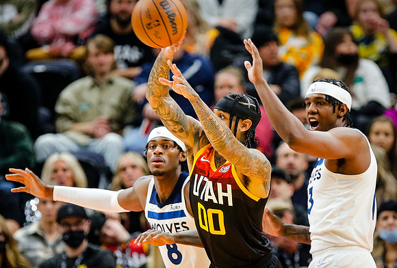 Timberwolves Jazz Basketball