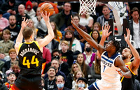 Timberwolves Jazz Basketball