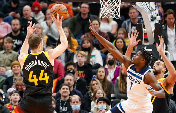 Timberwolves Jazz Basketball