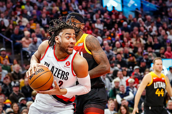 Trail Blazers Jazz Basketball