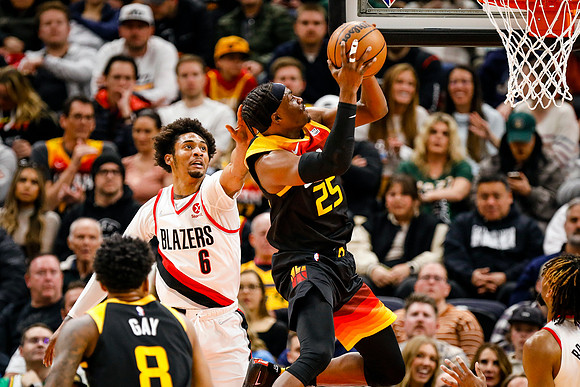 Trail Blazers Jazz Basketball
