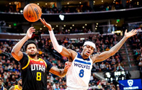 Timberwolves Jazz Basketball