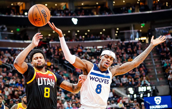 Timberwolves Jazz Basketball