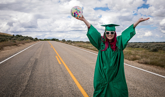 Chloe Fondren, High School Graduation, Boise, Idaho