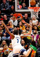 Timberwolves Jazz Basketball