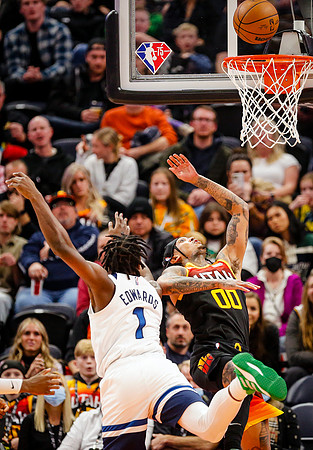 Timberwolves Jazz Basketball