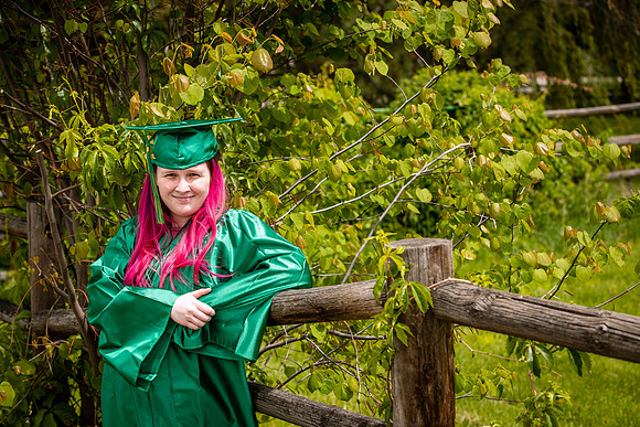 Chloe Fondren, High School Graduation, Boise, Idaho