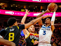 Timberwolves Jazz Basketball