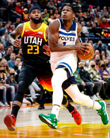 Timberwolves Jazz Basketball