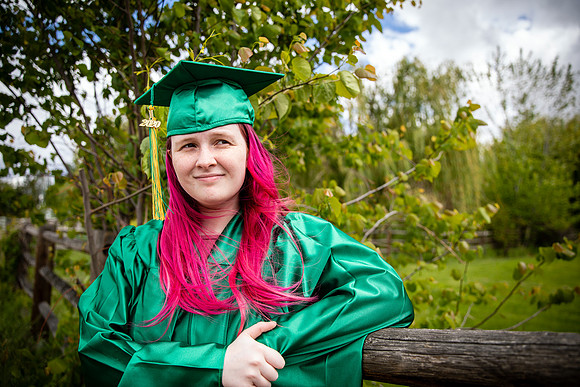 Chloe Fondren, High School Graduation, Boise, Idaho